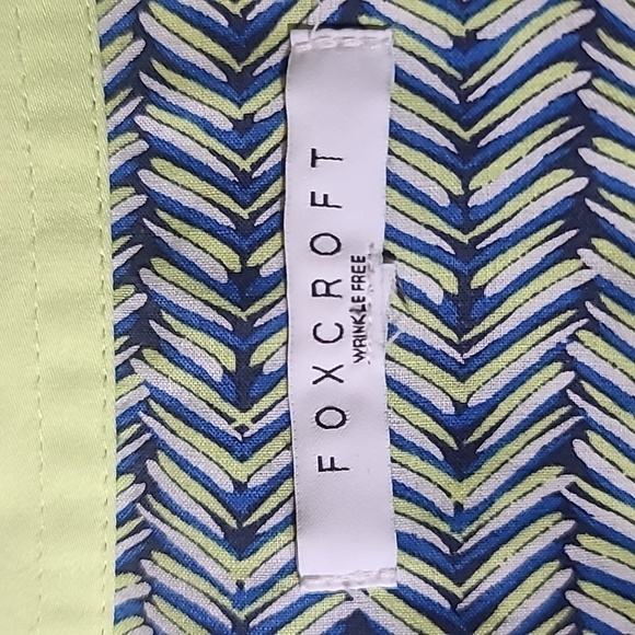 Foxcroft wrinkle free button front shirt - Picture 8 of 9